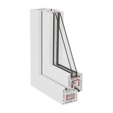 Reprezentare sectiuni Ferestre si usi PVC termopan Profil Rehau Euro Design 70 ifenster beclean