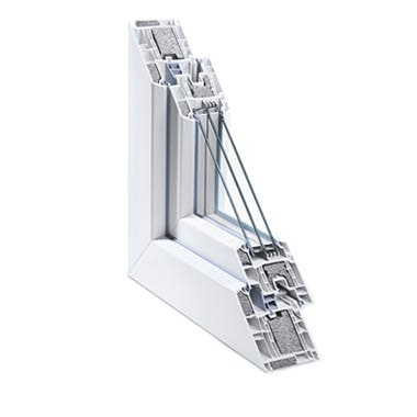 Reprezentare sectiuni Ferestre si usi PVC termopan Profil Rehau Geneo PHZ ifenster beclean